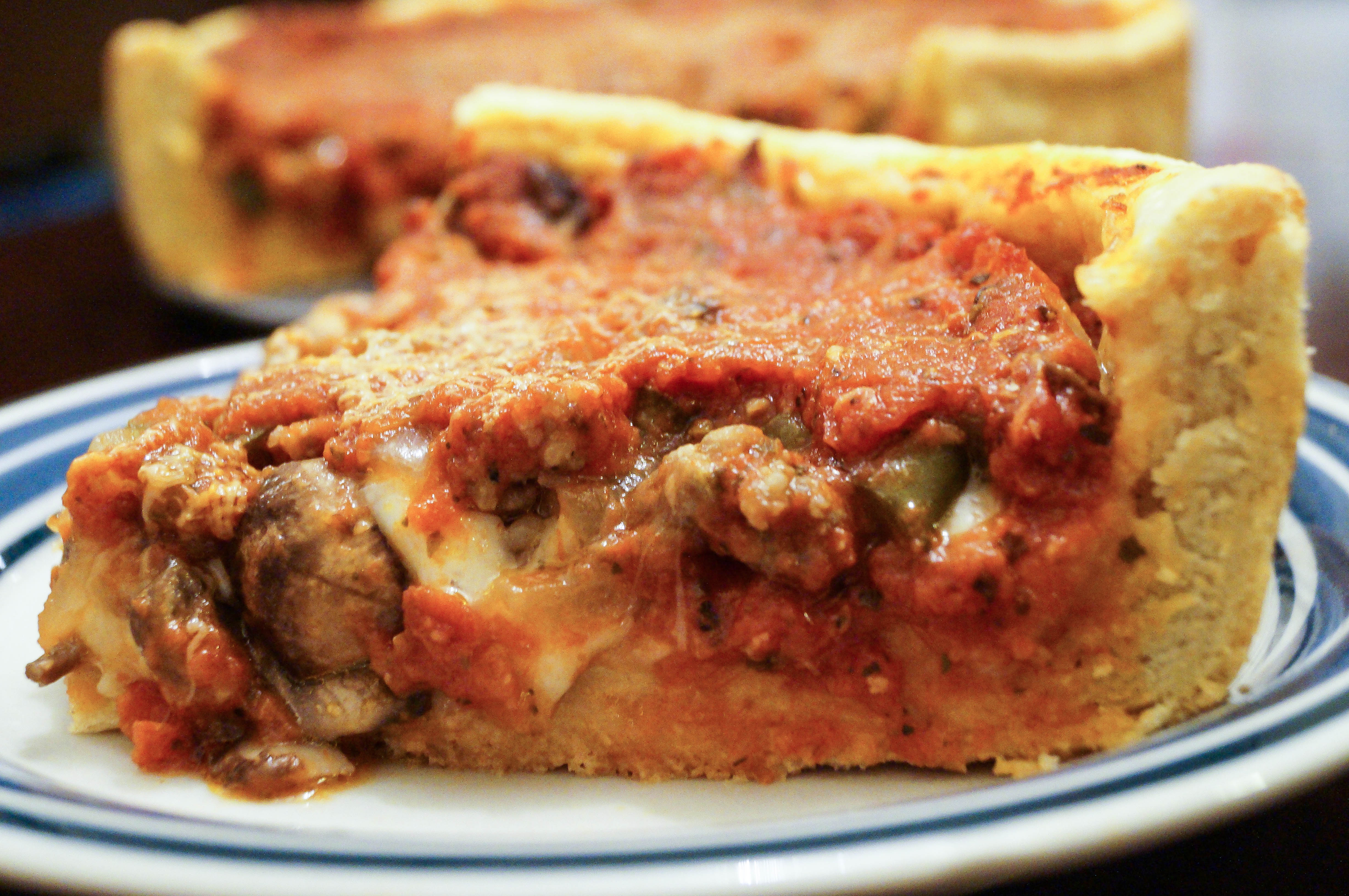 Chicago Style Deep Dish Pizza - Tara's Multicultural Table