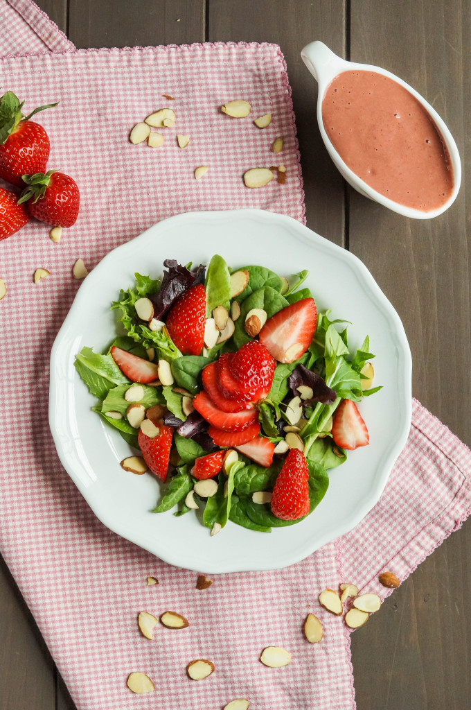Strawberry Almond Salad (1 of 2)