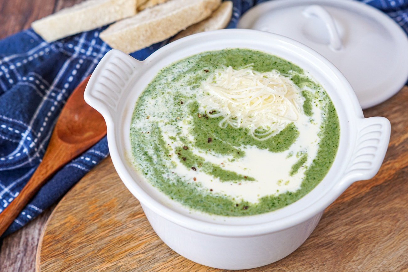 Spinach Gruyere Soup