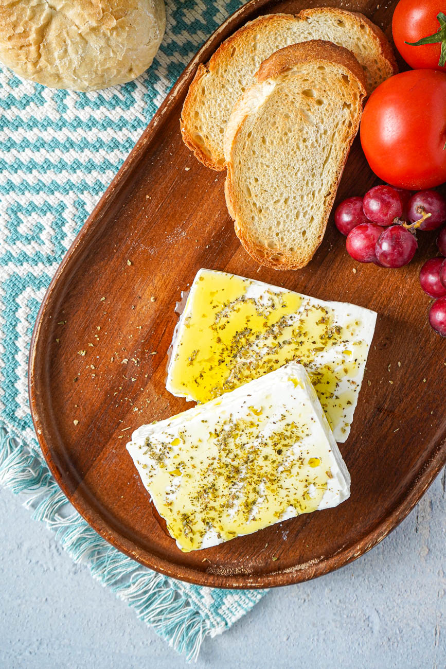 Feta with Oregano and Olive Oil Tara's Multicultural Table