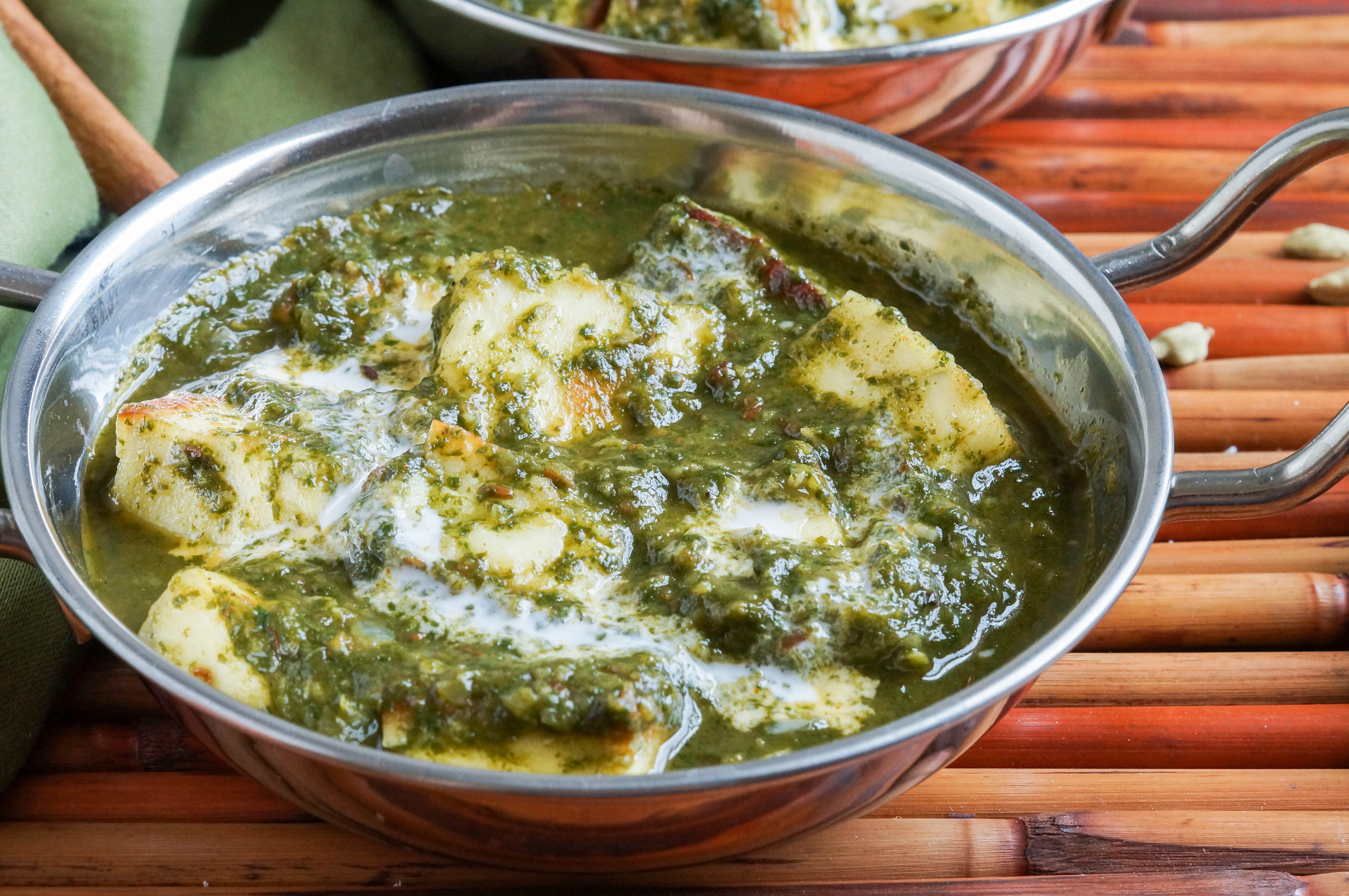 Palak Paneer (Indian Spinach with Cheese) Tara's Multicultural Table