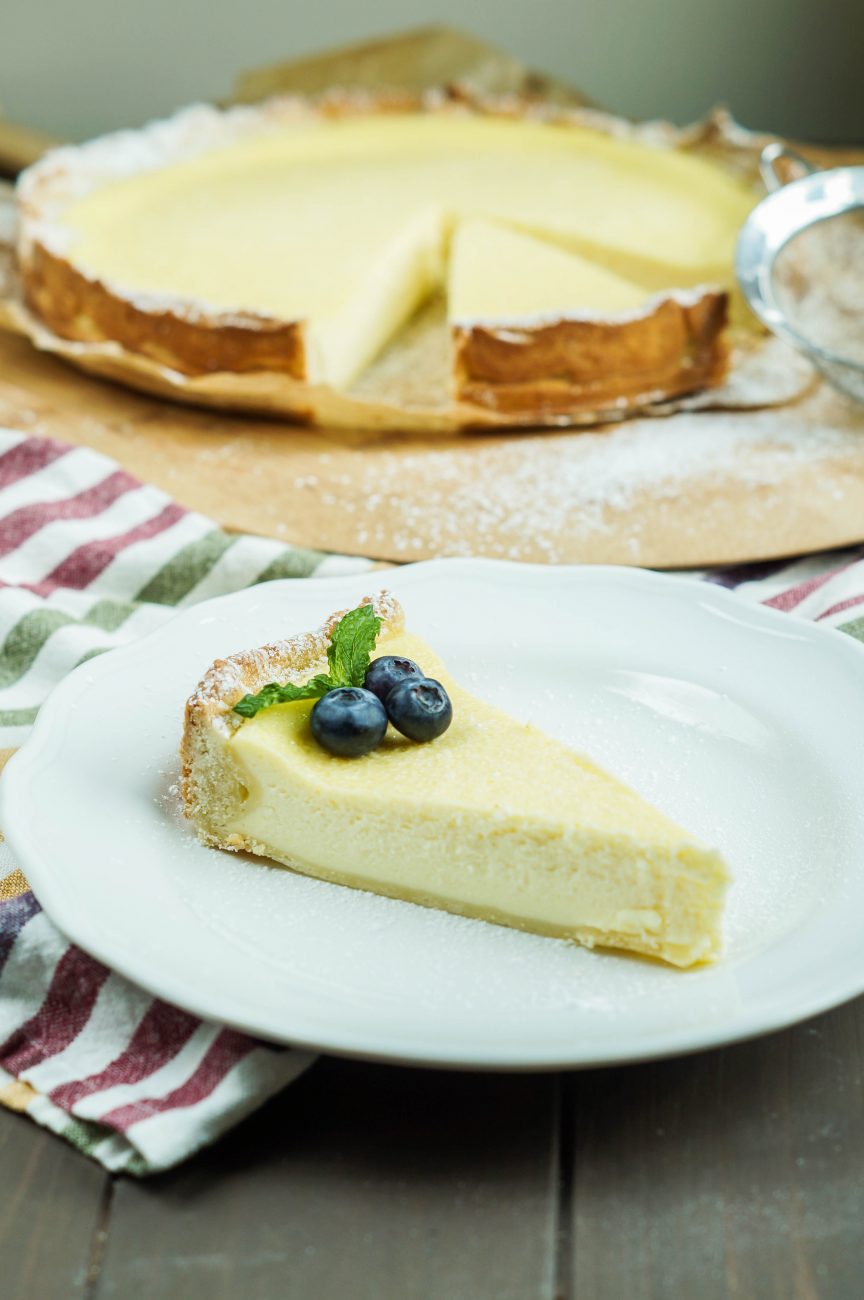 Badischer Rahmkuchen (Baden-Style Cheesecake)