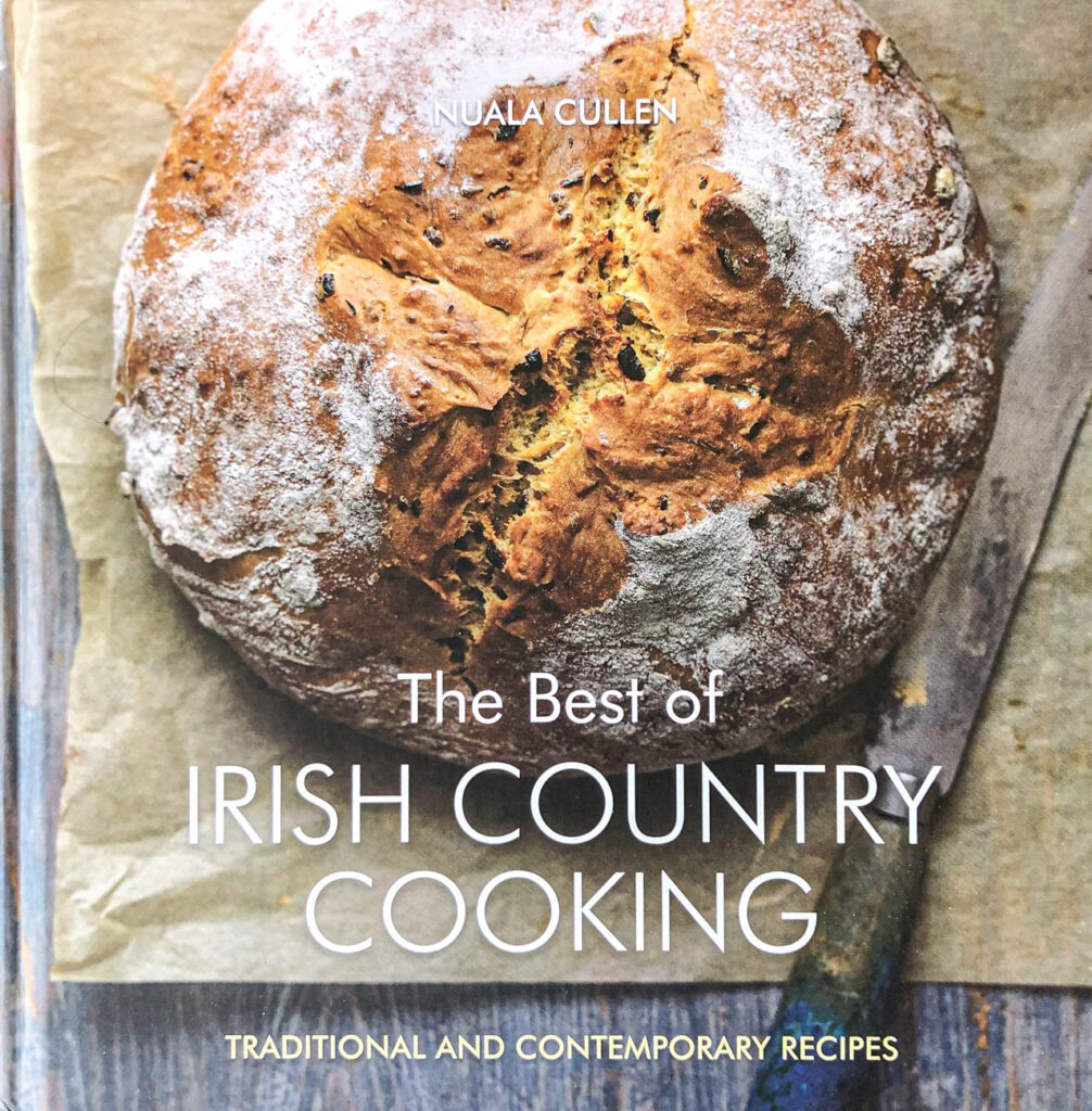 Cookbook cover- The Best of Irish Country Cooking: Traditional and Contemporary Recipes.