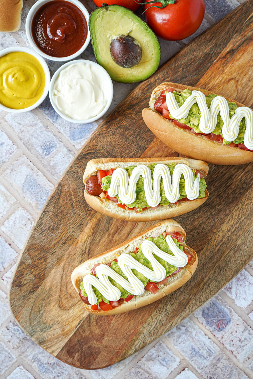 Completo Italiano (Chilean ItalianStyle Hot Dog) Tara's
