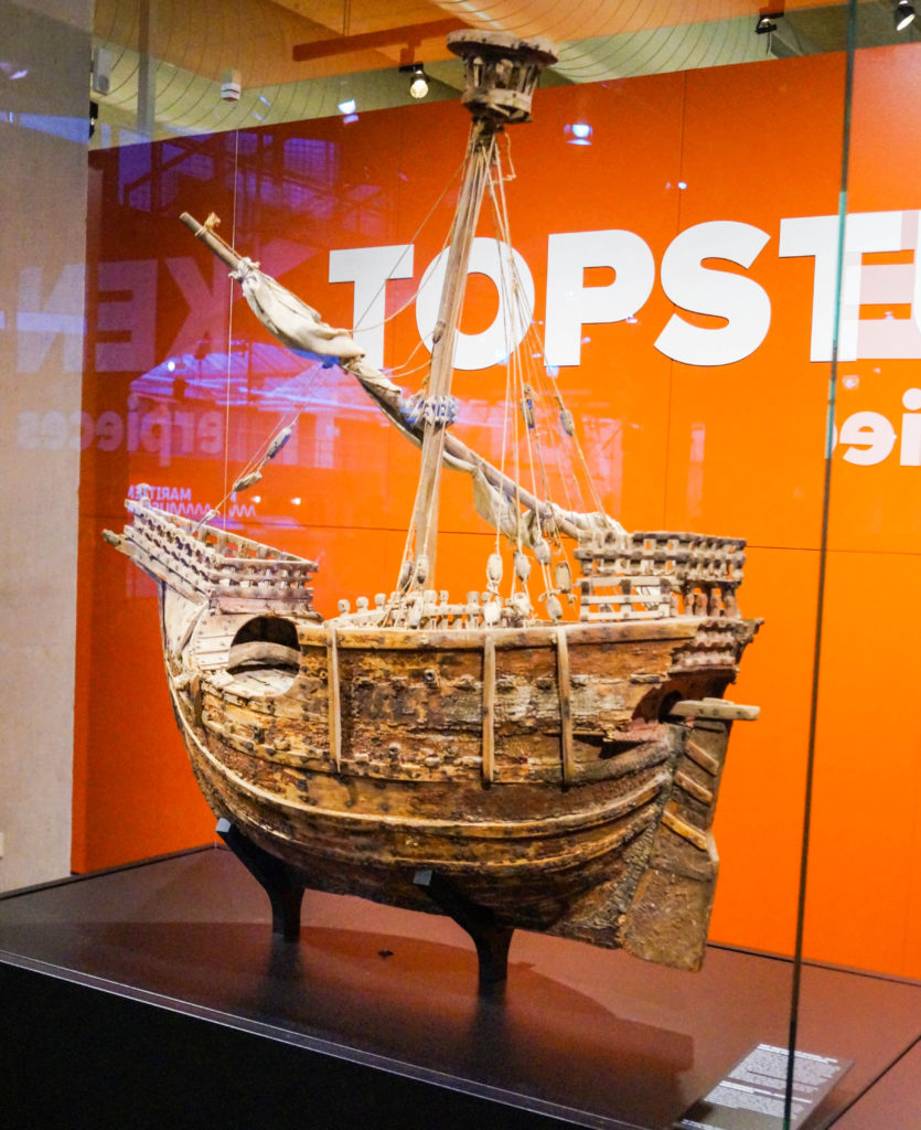 Mataró model- the oldest model ship in Europe, dating back more than six centuries.