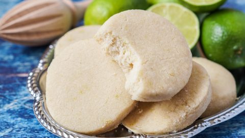 Torticas de Morón (Cuban Sugar Cookies with Lime Zest)
