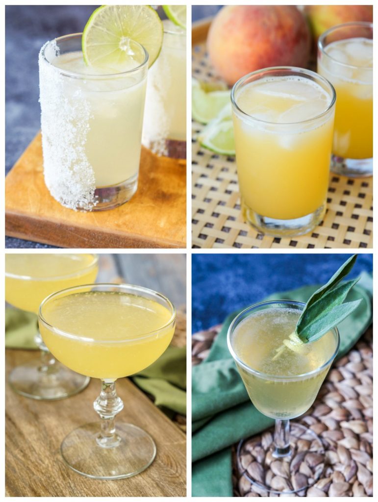 Mezcal Margarita, Smooth Criminal, Manila, and Bat's Knees.