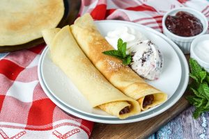 Pandekager (Danish Pancakes)