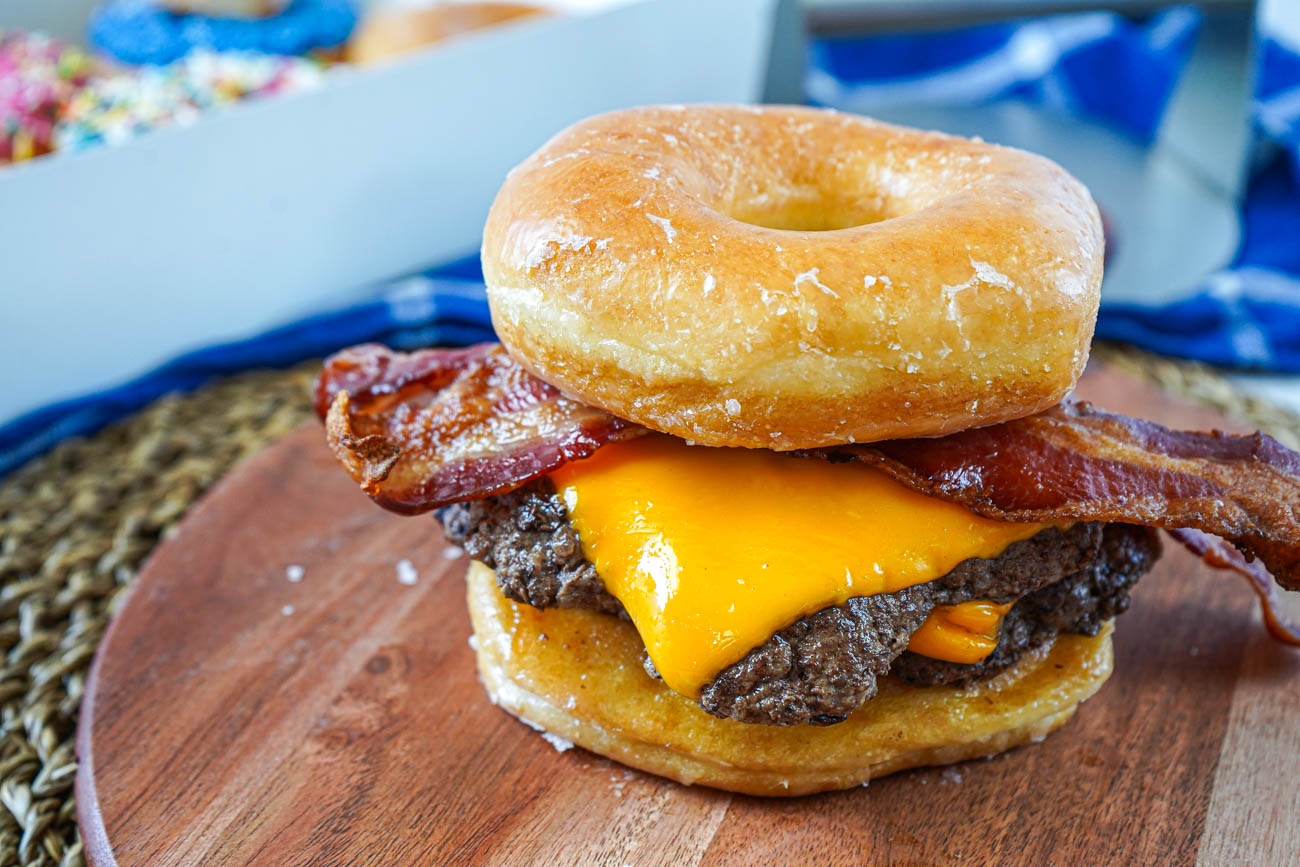 Donut Smash Burger and Smashed Cookbook - Taras Multicultural Table