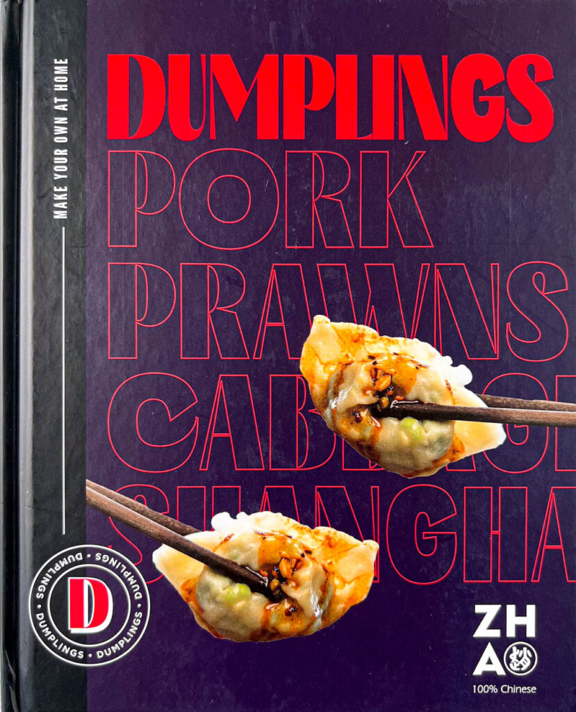 Cookbook cover: Dumplings: Make Your Own at Home.