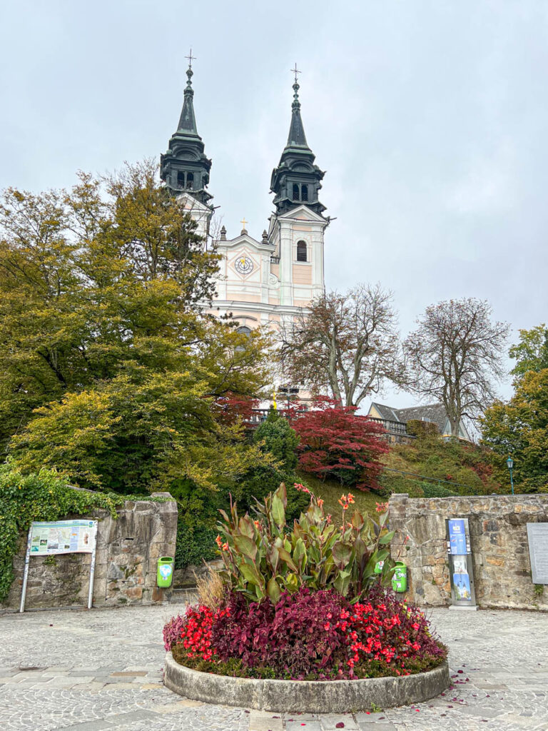 Pilgrimage church on top of Pöstlingberg.