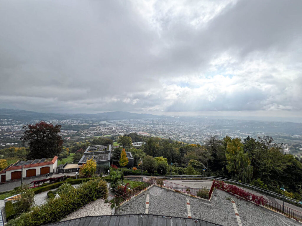View of Linz from Pöstlingberg.