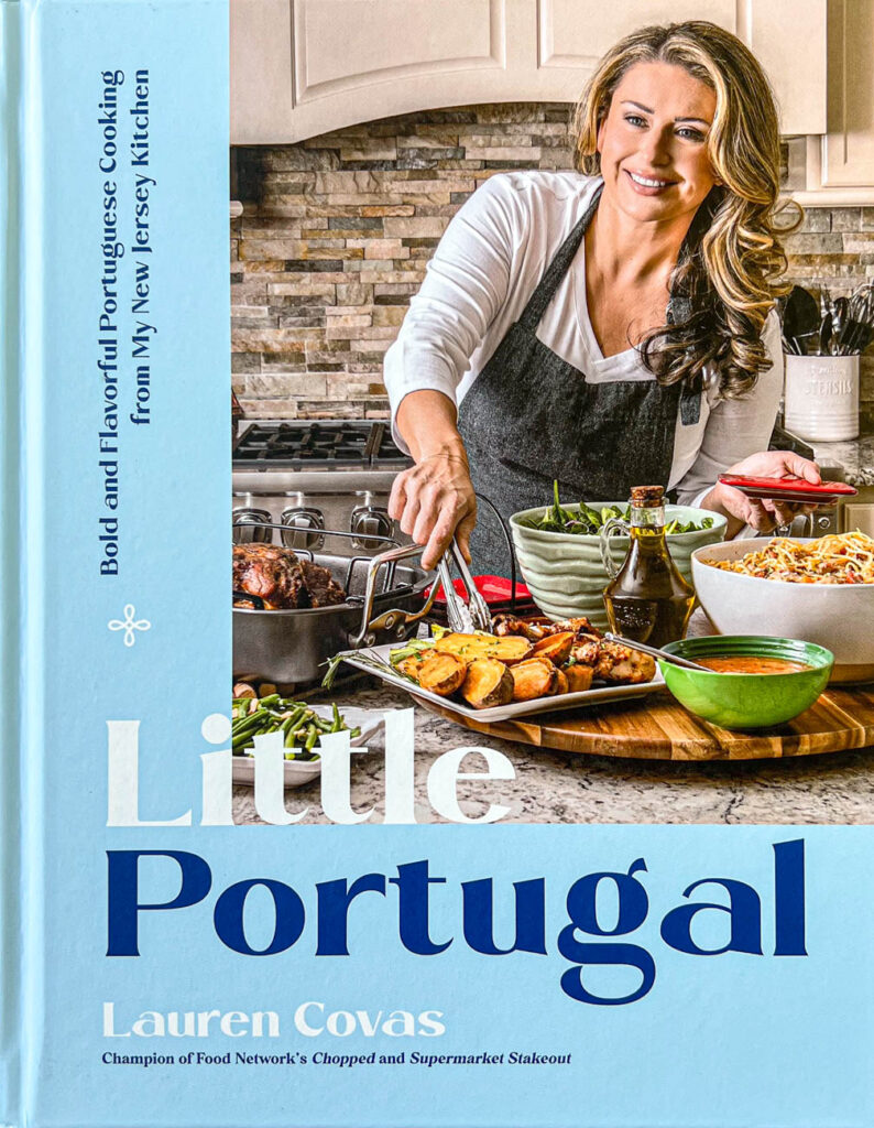 Cookbook cover- Little Portugal: Bold and Flavorful Portuguese Cooking from My New Jersey Kitchen.